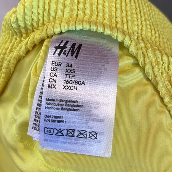 NEON YELLOW SWIMSUIT!!  - Picture 6 of 6